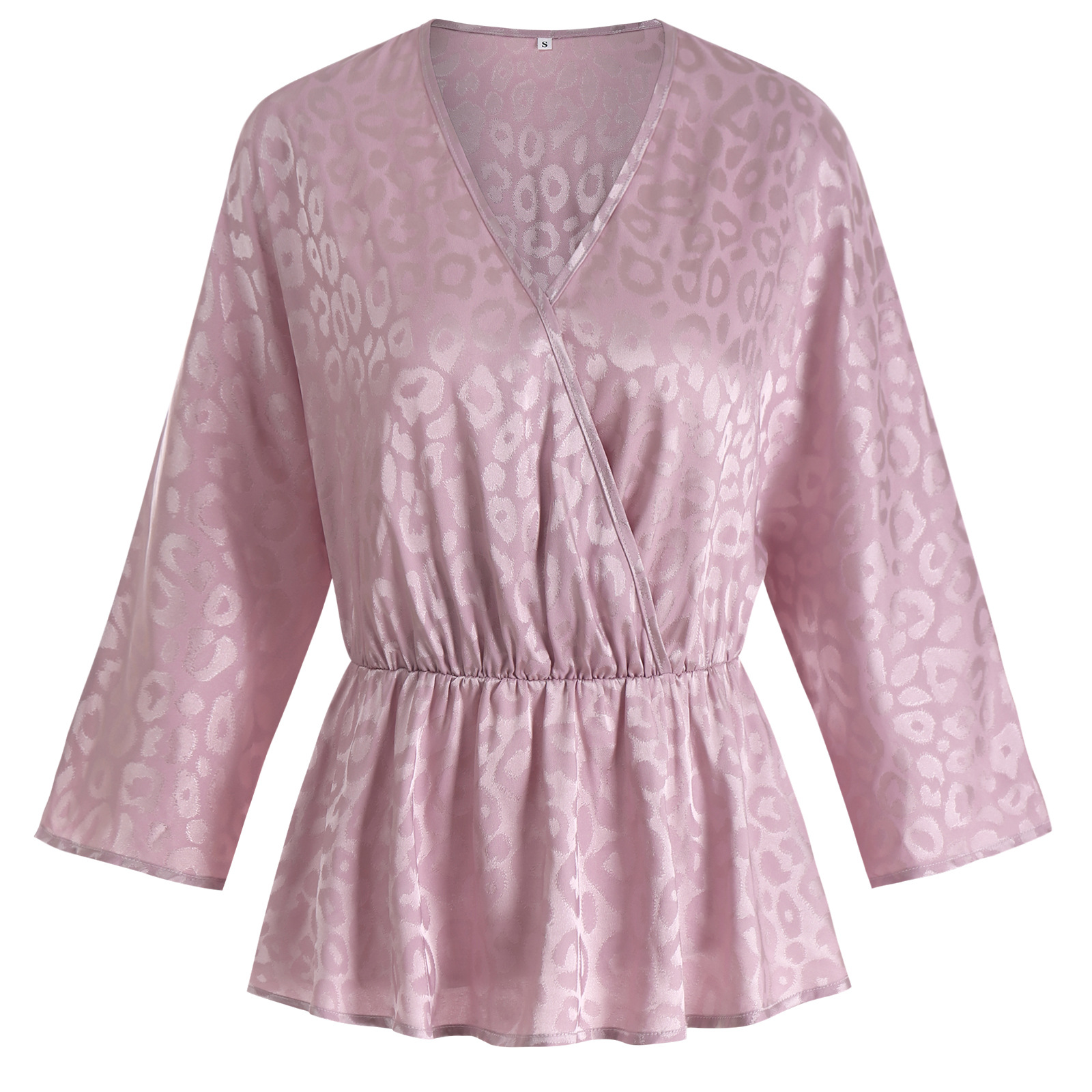 European And American Women's Temperament Commuter V-neck Slim Fit T-shirt