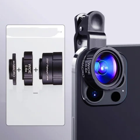6K SLR-level Super Wide-angle HD Macro External Professional Shooting
