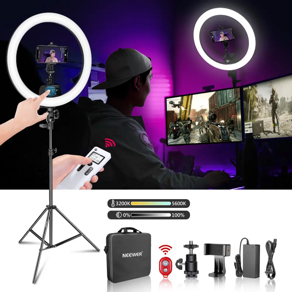 18 Ring Light LED Fill Mobile Phone Video Shooting