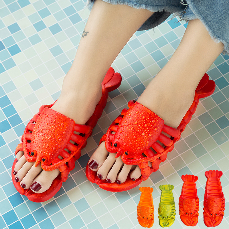 Sky Madrid Lobster Slippers