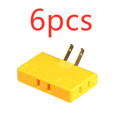 US Plug Rotary Head Plug Converter Ultra-Thin Conversion Plug Wireless Portable One Turn Three - Image 31