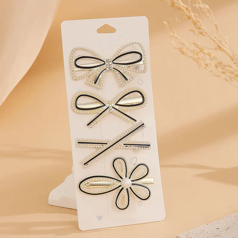 High Sense Barrettes Korean Simple Side Forehead