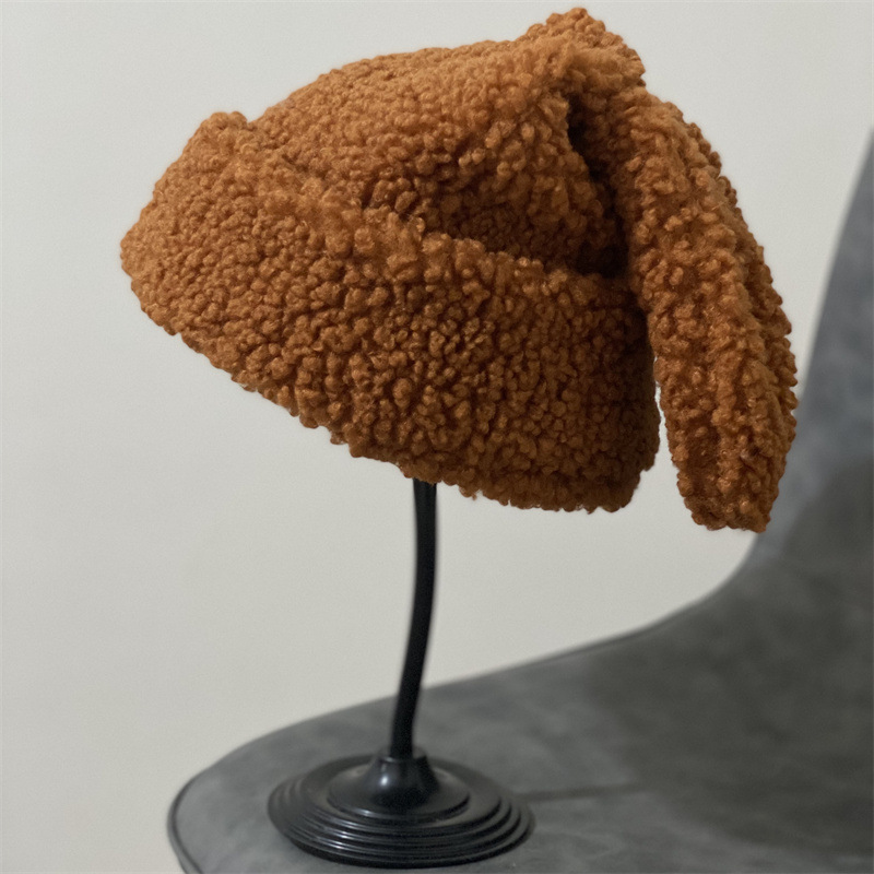 Women's Wool Hat With Big Rabbit Ears Fashion Trendy All-match