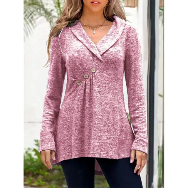 European And American Knitwear Cashmere Sweater Base Coat Pink - Shop at LoveMi