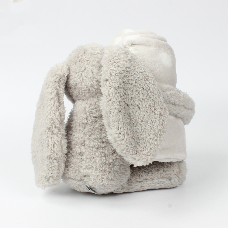 Plush Toy Rabbit Doll Plush Blanket Children Cartoon Baby Comfort