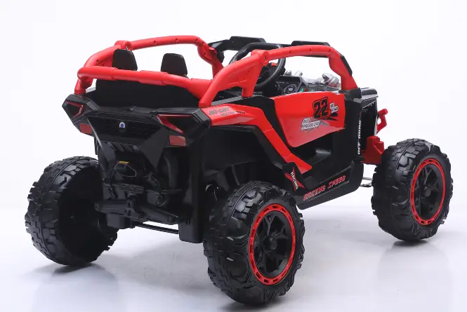 24V 400W Kids Ride On Car UTV W&Parents Remote Control,4-wheel Suspension, 3 Speed, Power Display,Bluetooth,MP3,Music,LED Light, Provide A Speed Of 4-8KM&H For