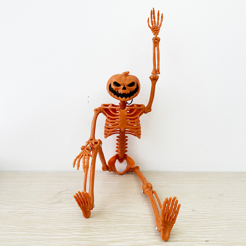 Halloween haunted house stage decoration props skeleton
