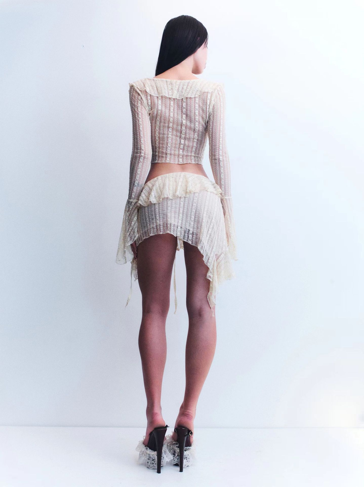 Women's Short Lace Cardigan Jacket Age Clothing