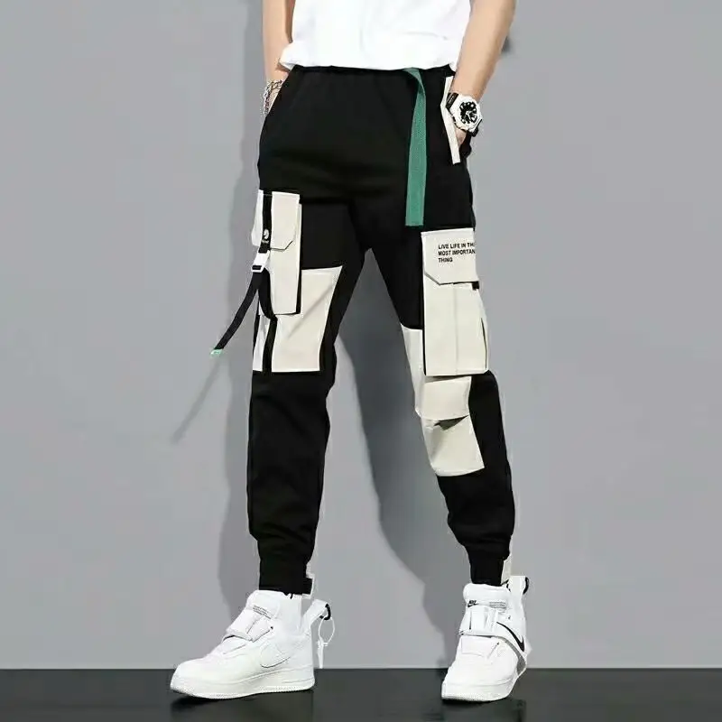 Men's Loose Functional Workwear All-match Casual Trousers