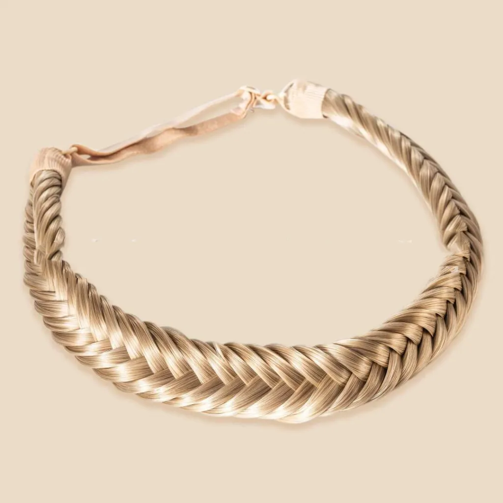 Fashion Braided Two-strand Wig Braid Headband - 613A27B