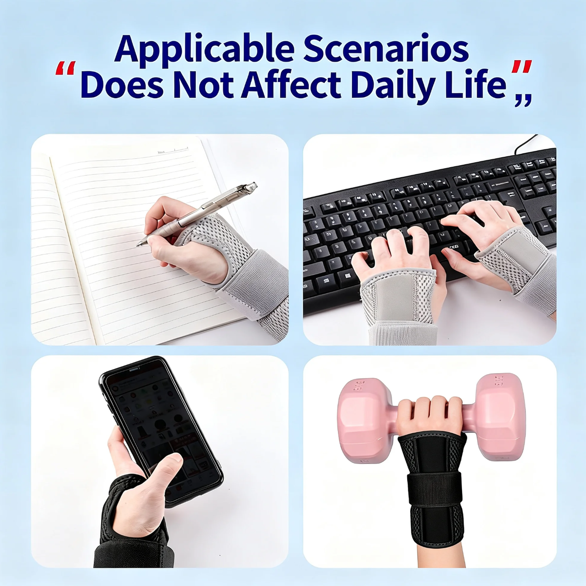 Attelle Poignet Aluminium — Soulagement Carpal Tunnel - image 4