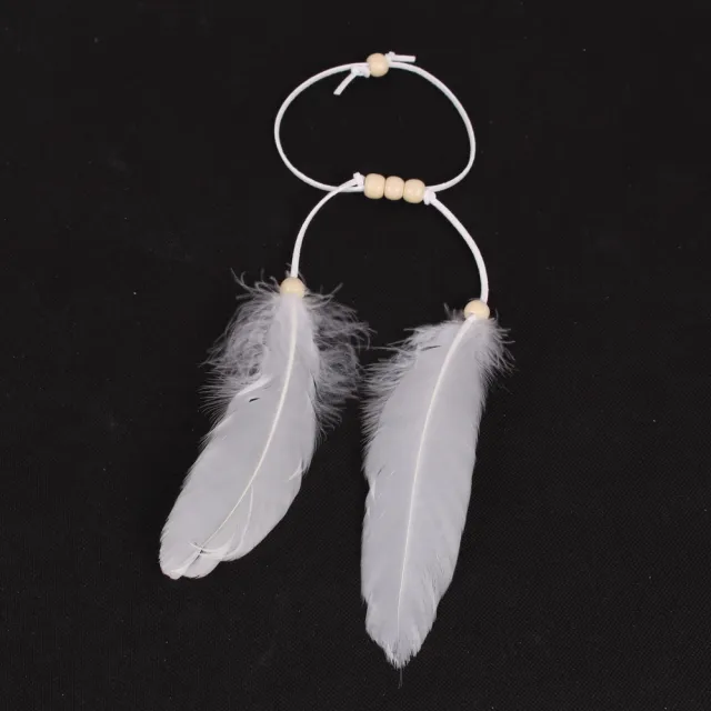 Ethnic Wind Beach Feather Headwear Hair Band Bracelet - Shop at LoveMi