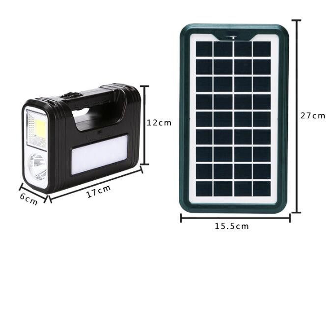 Solar Projector USB Outdoor Waterproof Portable Flashlight - Image 5