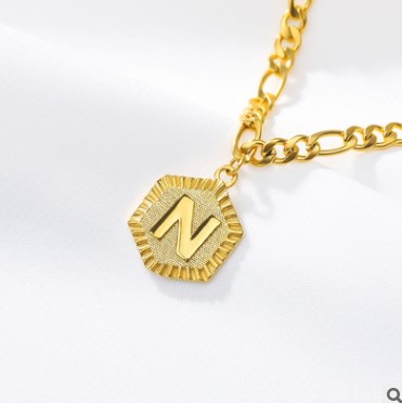 26 Alphabet Letter Anklet Gold Color Foot Chain Bracelet