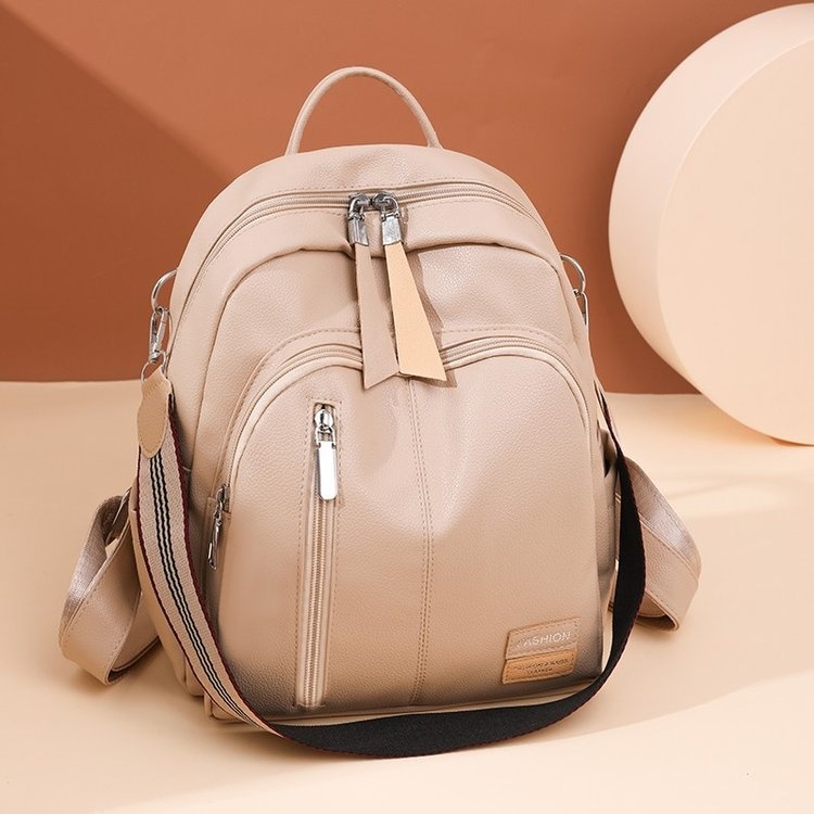 Sweet Backpack Polyester Women's Bag Khaki - Shop at LoveMi