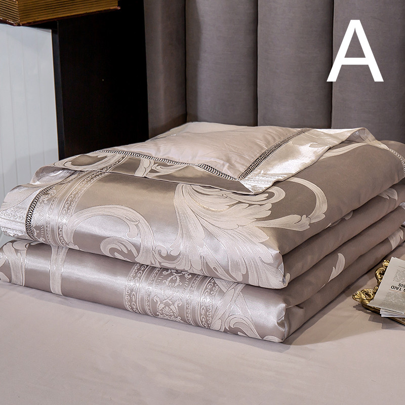 Silk Quilt And Ice Silk Air-conditioning Quilt Four-piece Cotton