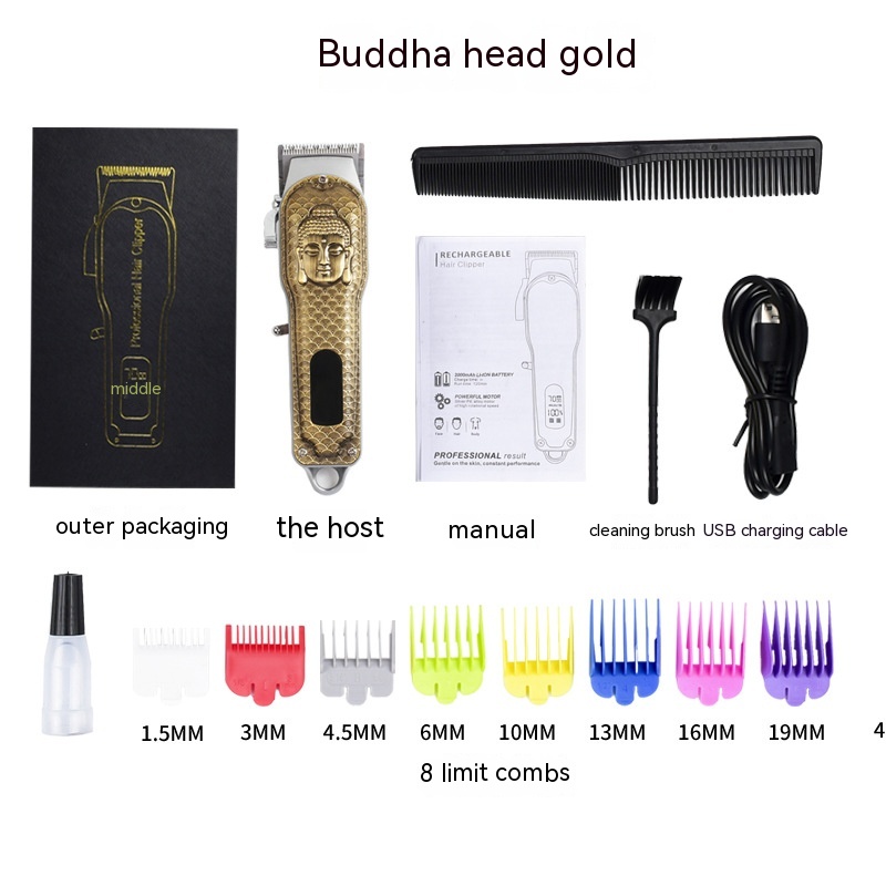 YYT 600 Buddha Head Gold Style