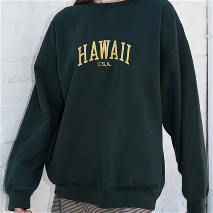 Women's Lazy Style Alphabet Pullover Sweater