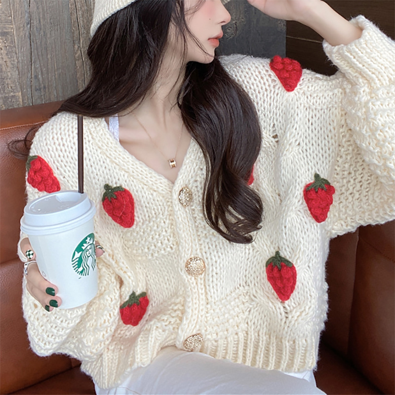 Women's Korean Style Gentle Sweater Cardigan