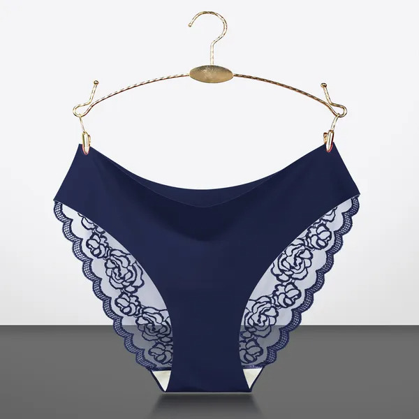 6 Packs Multi-Color Sexy Lace Triangle Panties Low Elastic Waist Fashion Women'S Hip Lifting Underwear Patchwork Lace image 5