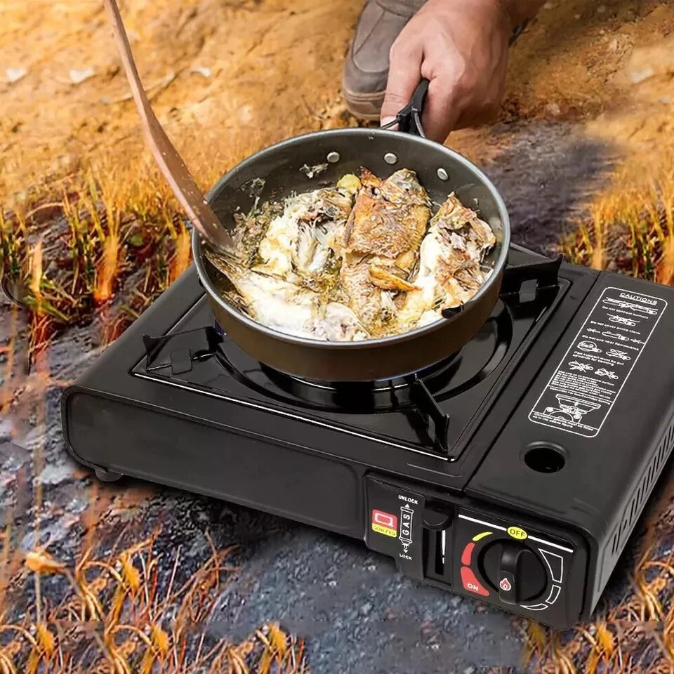 Cuisinière à gaz butane de camping en plein air – Image 9