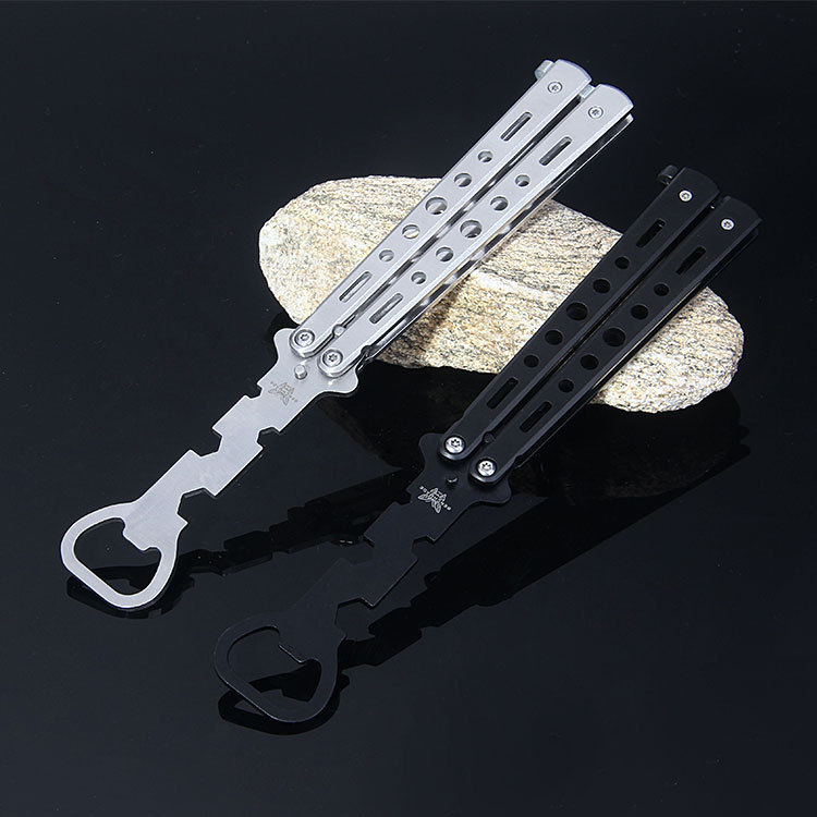 Title 2, Bottle Wine Opener Outdoor Folding Butterfly Comb