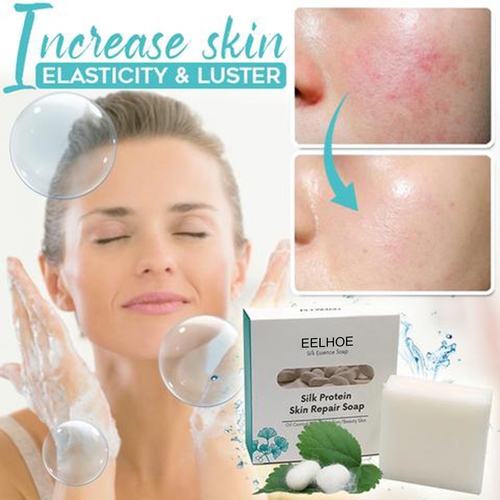 Savon au lait de chèvre — nettoyant visage, corps et mains 3