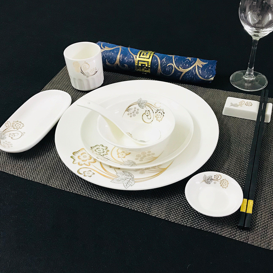 Title 5, Chinese Restaurant Hotel Set Table Ceramic Dish...