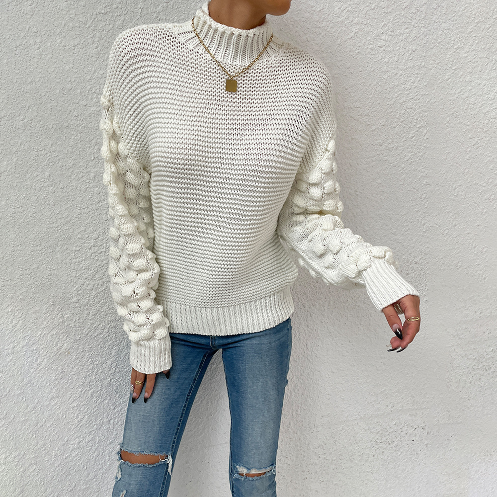 Temperament Warm Sweater Pullover Women Knitting