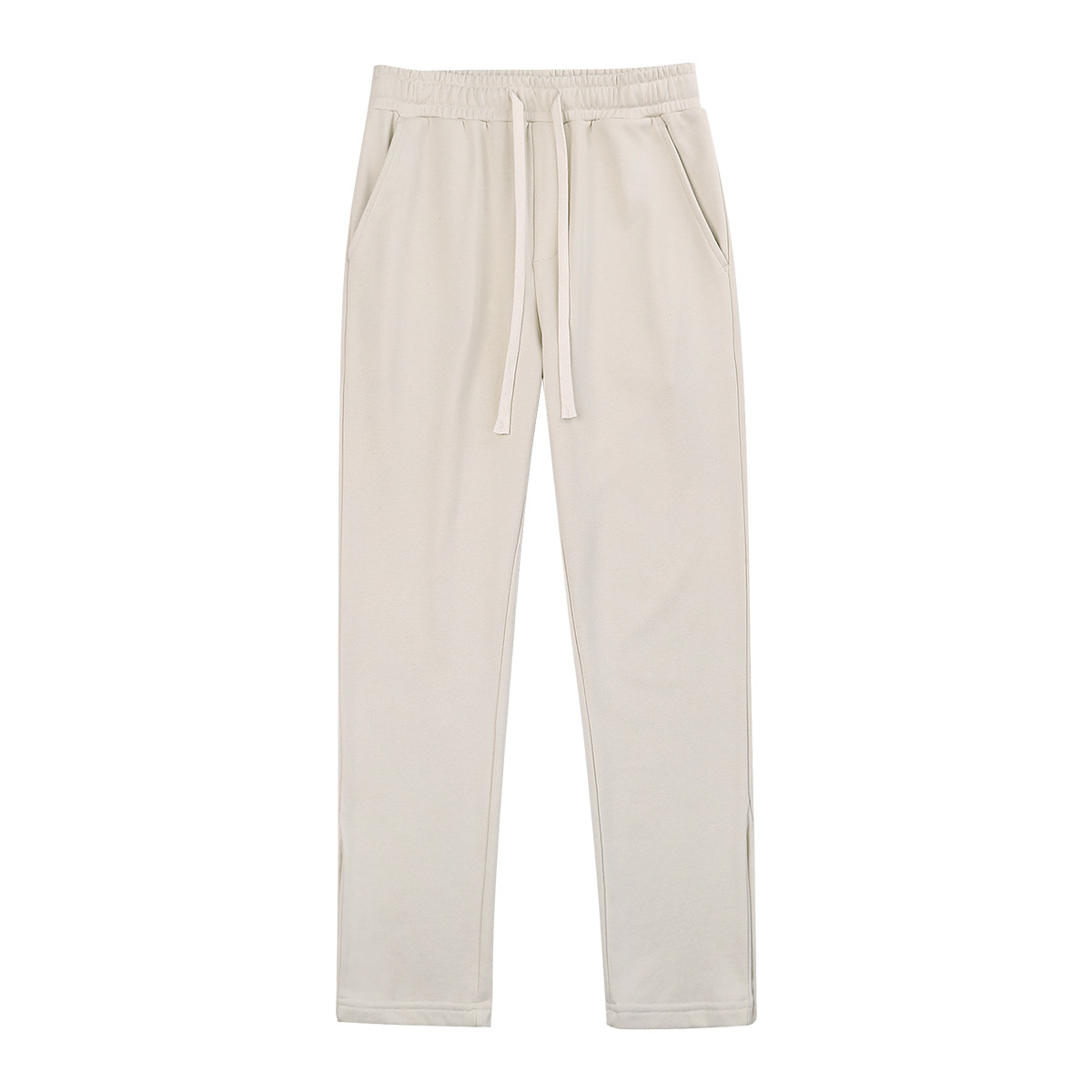 Title 5, Zware katoenen straight sweatpants heren vintag...