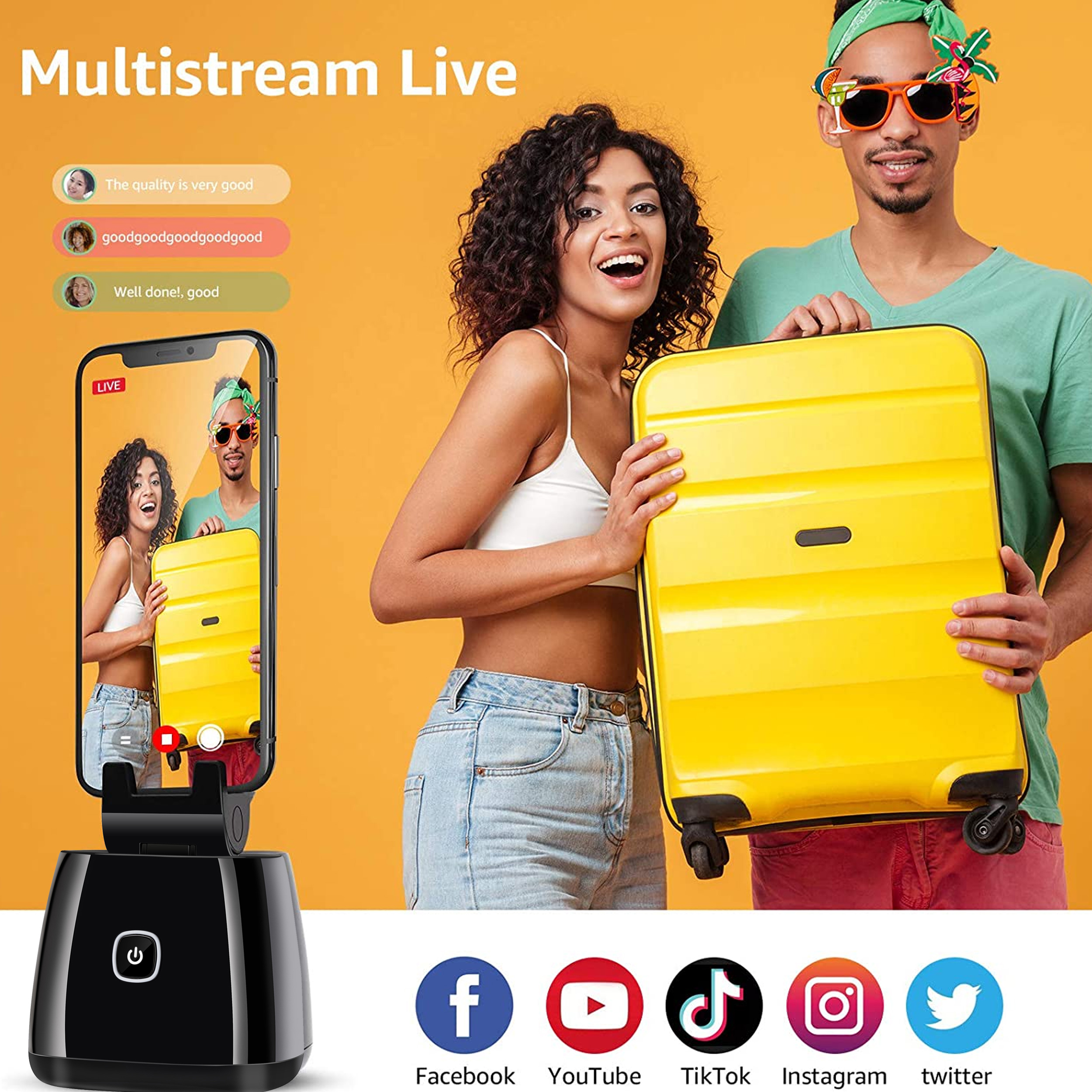 Smart Follow-up With Charging Version, PTZ Live Face Follow-up