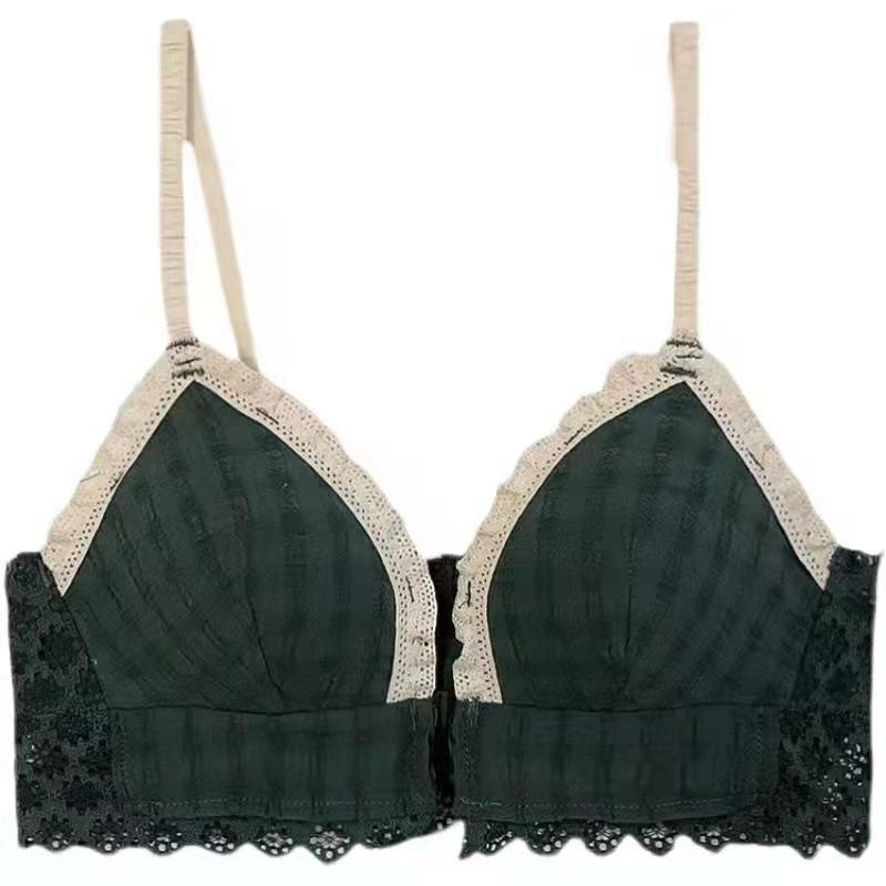 Title 4, Reggiseno senza fili con bottone frontale, picc...