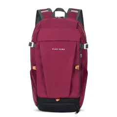 Women's Portable Folding Outdoor Sports And Leisure Travel Backpack - Red - View 1