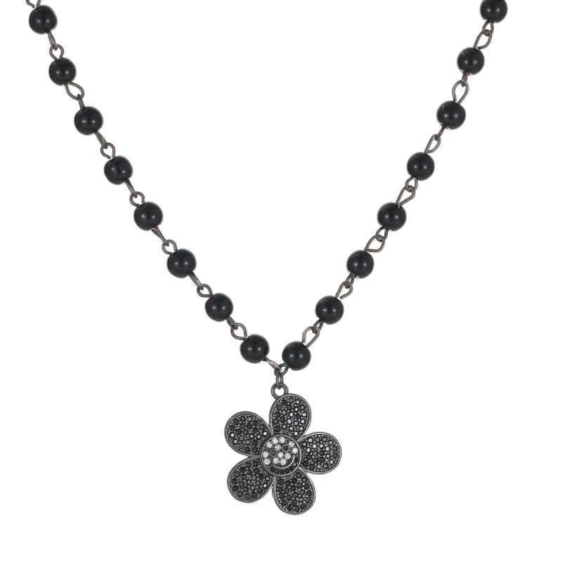 Women's Titanium Steel Diamond Necklace