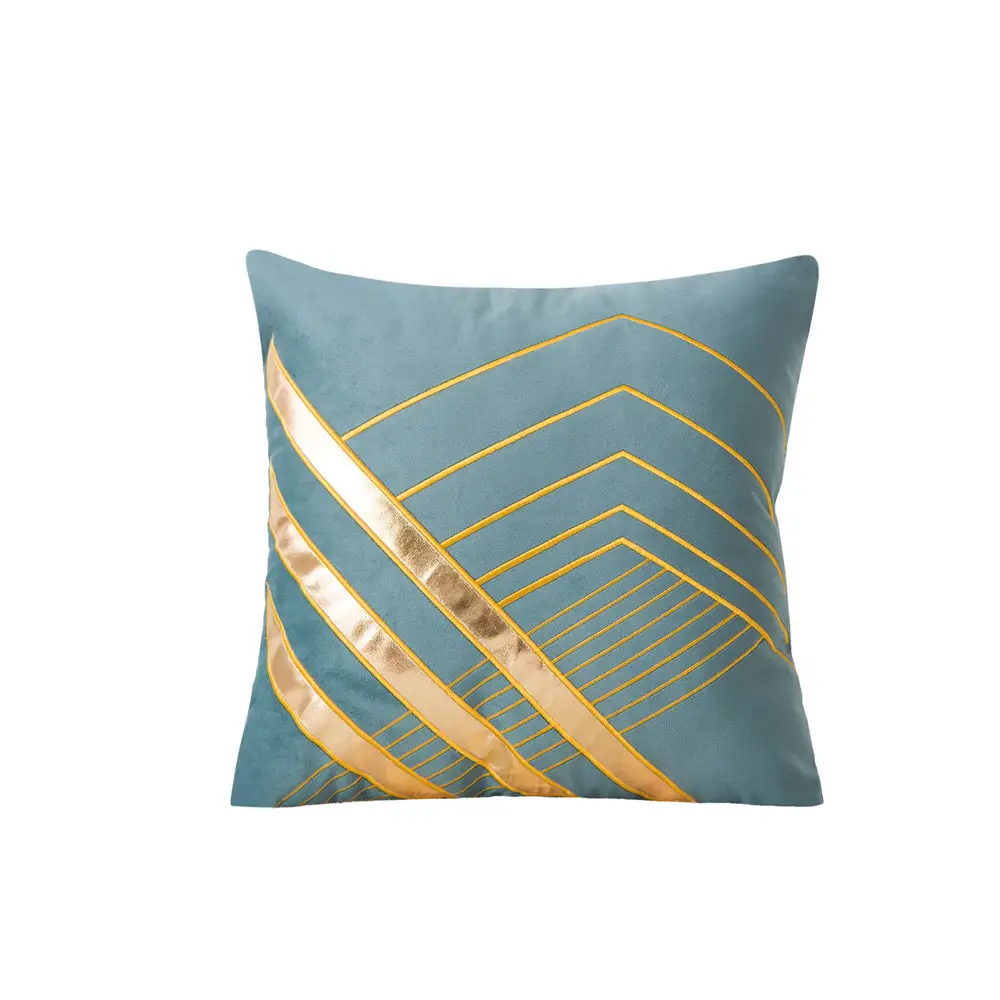 Office Sofa Velvet Pillow Cushion Cover