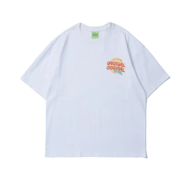 American Street Men And Women Loose Fun Couple Short Sleeves White - Shop at LoveMi