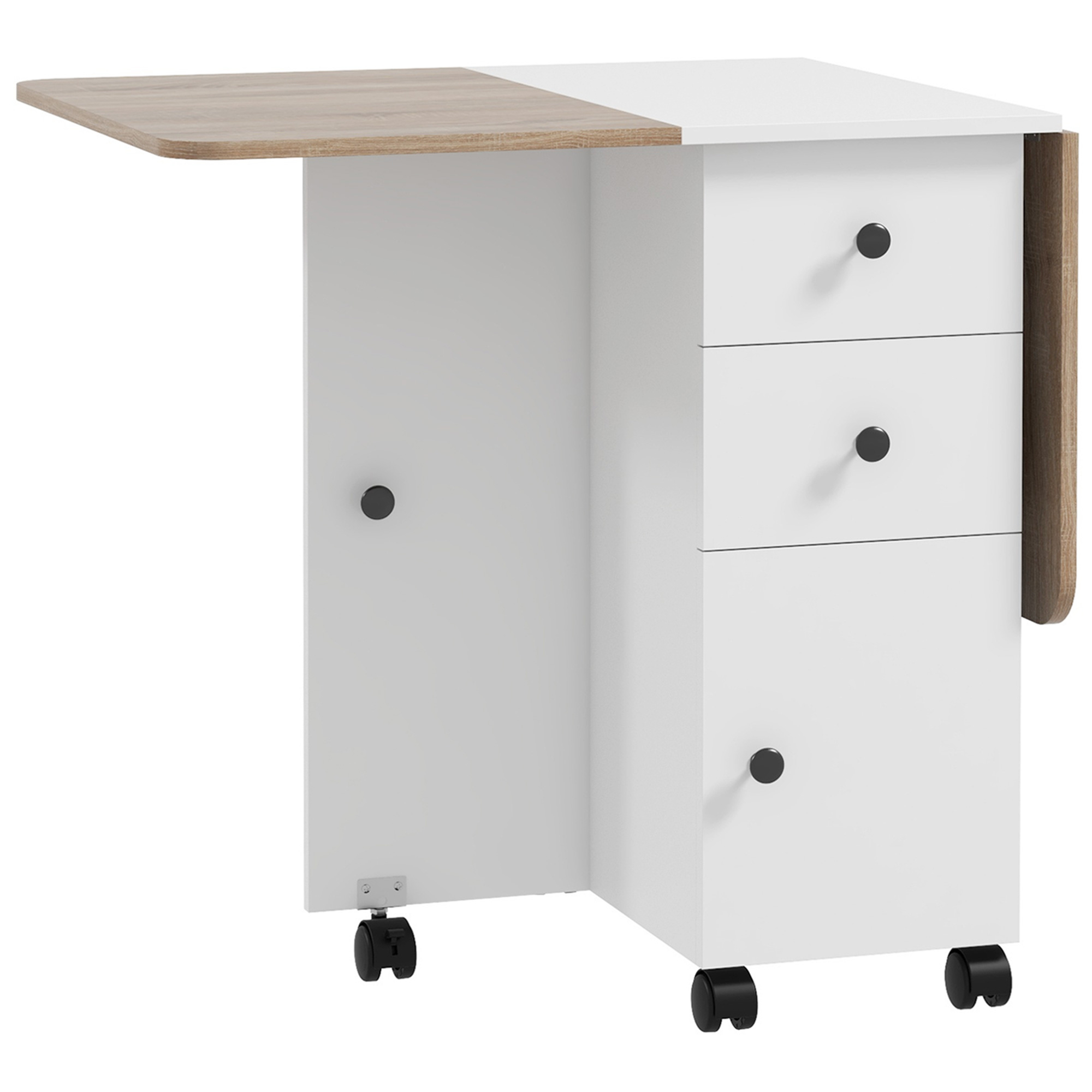 Storage Six Person Folding Dining Table — image 11