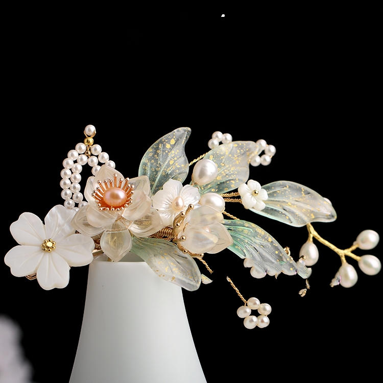 Alloy Hair Crown with Fringe, picture 5 of 10
