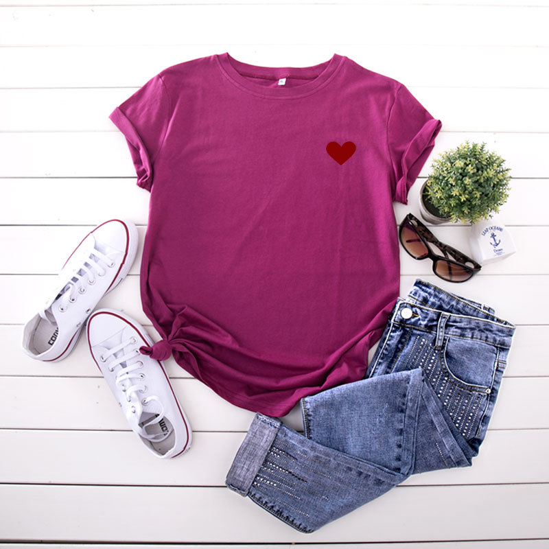 Title 3, Simple And Comfortable Pure Cotton Love Short S...