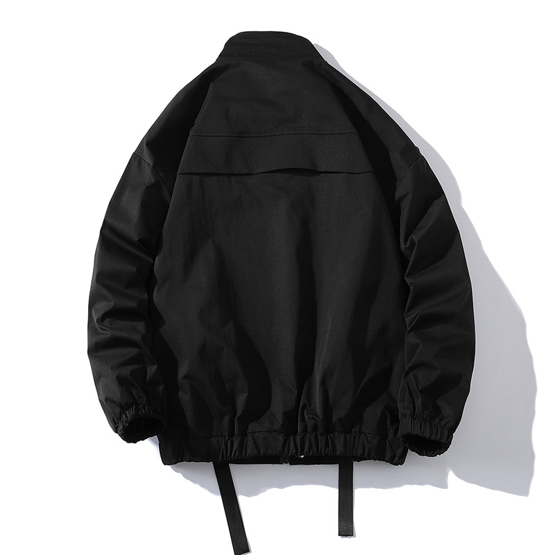 Men's Fashion Casual Loose Webbing Jacket A077c12e E51b 435e Bc69 980f4f6c6c4d
