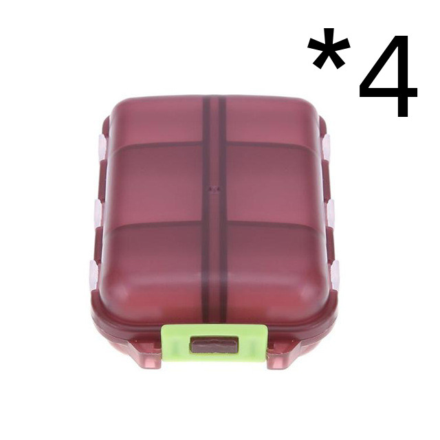 New Travel Convenient Medicine Pill Box Grids Pills Dispen - Image 9