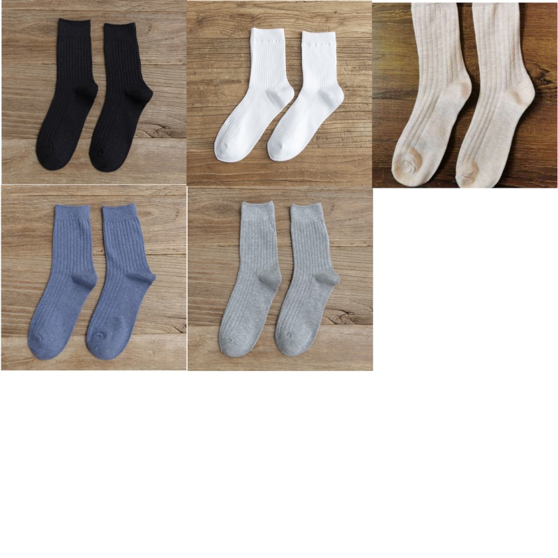 Autumn And Winter Thin Section Of Cotton Long Pile Of Socks Female Bundle2 - Shop at LoveMi