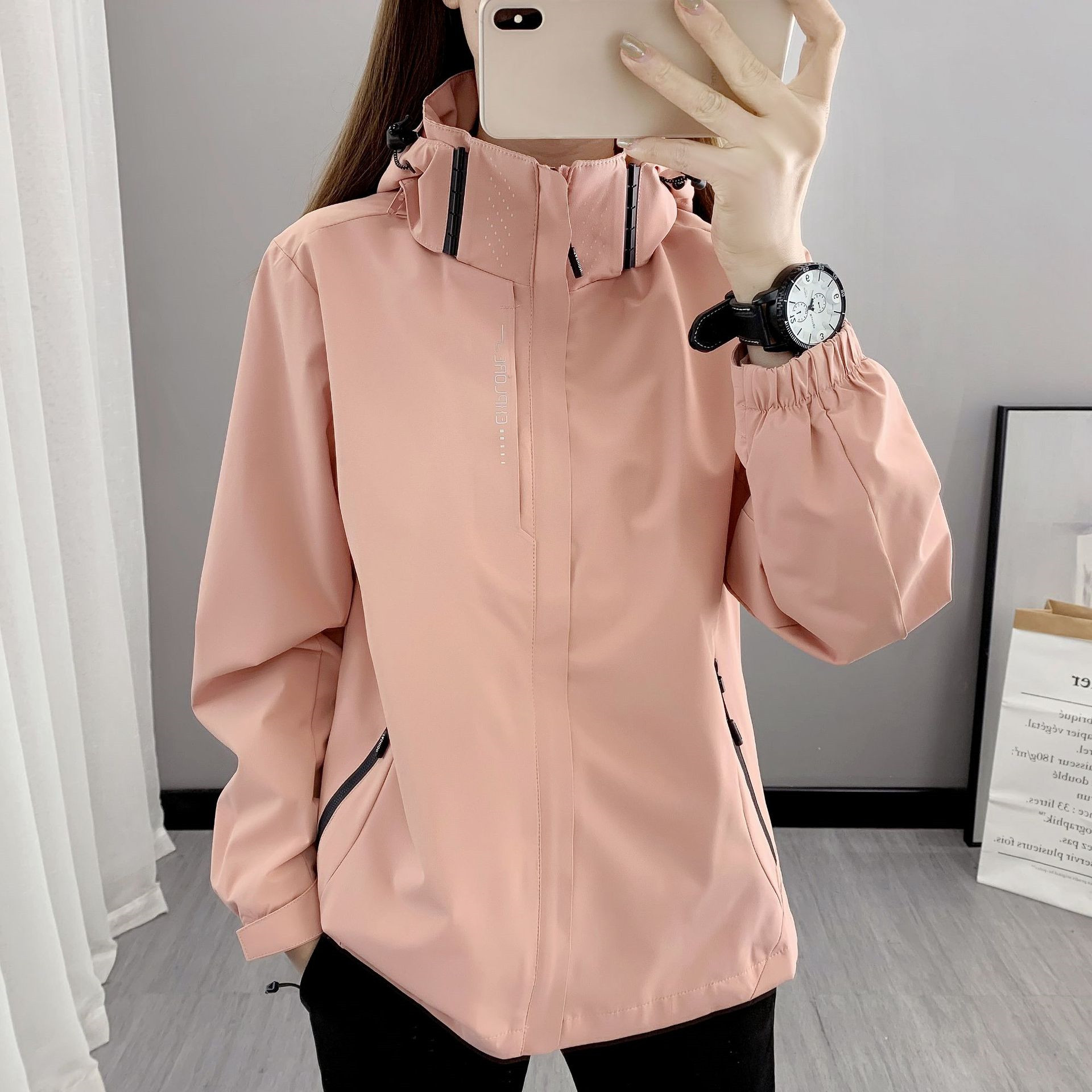 Women's Windproof Waterproof Breathable Mountaineering Jacket