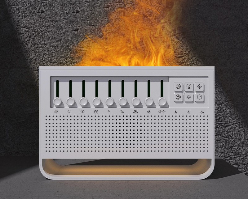 White Noise Simulation Flame Aromatherapy Machine For Household Use — foto 4