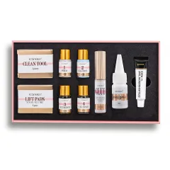 ICONSIGN Lash Lift EyeLash Eyebrow Dye Tint Kit Lashes Perm Set Brow Lamination Makeup Tools - Black - View 1