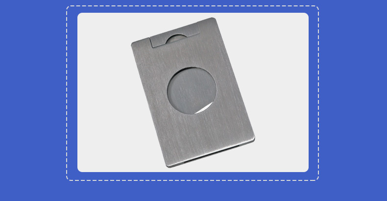 Title 4, Cigar Knife Square Stainless Steel Cigar Cutter