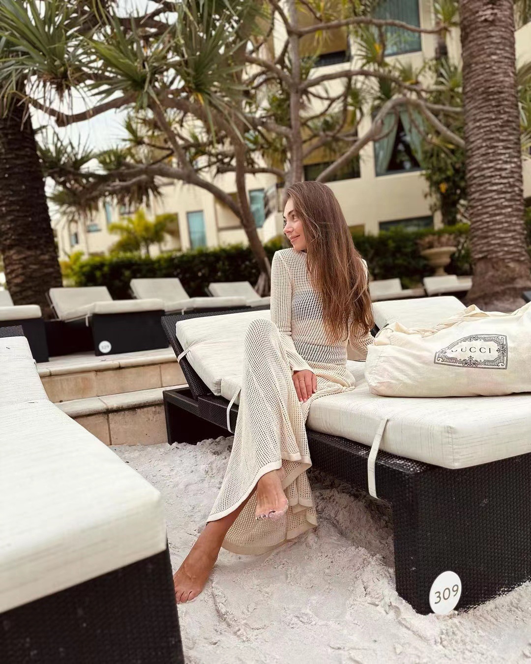 Hollow Out Long Dress Blouse Summer Woman