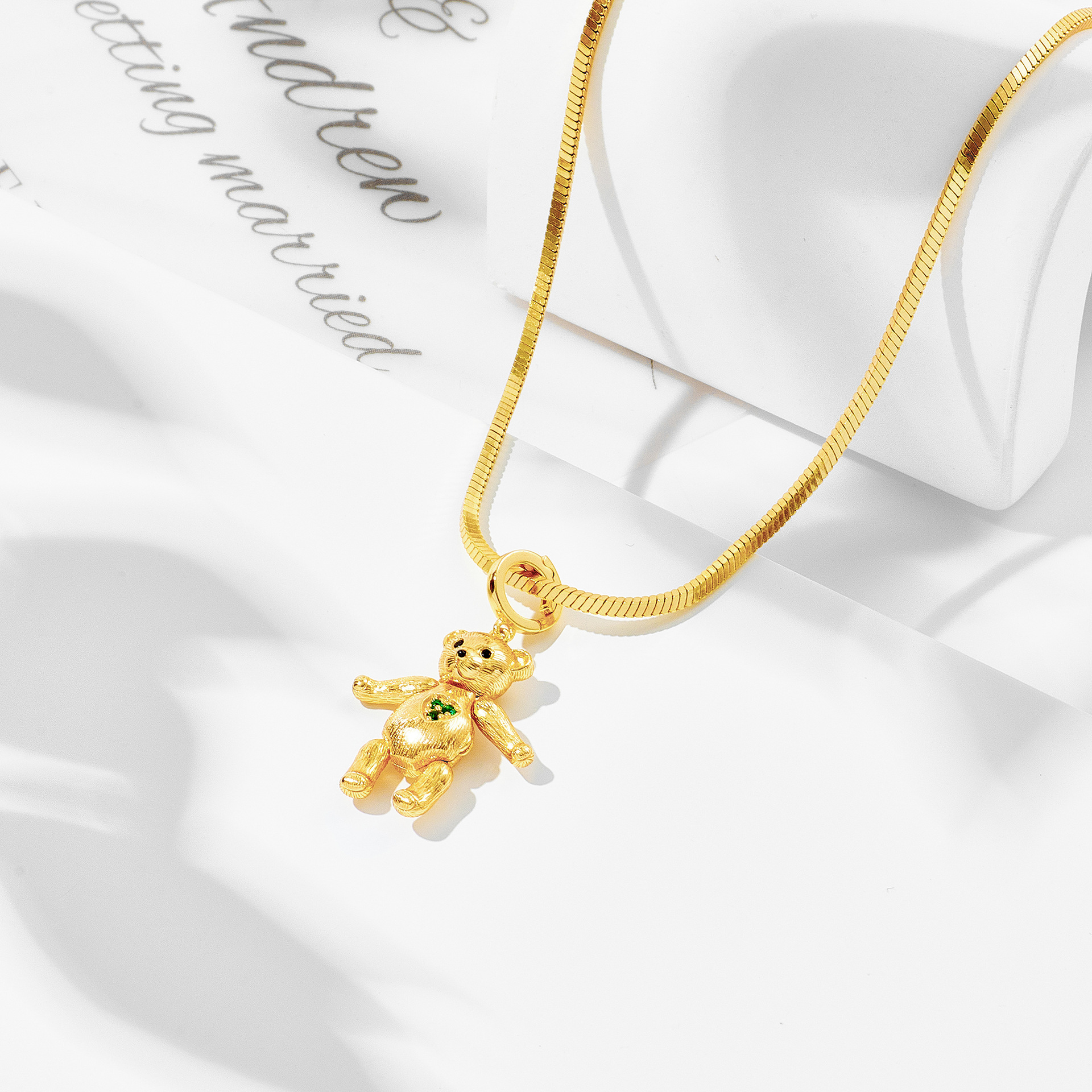 Fashionable New Cute Bear Pendant — foto 5