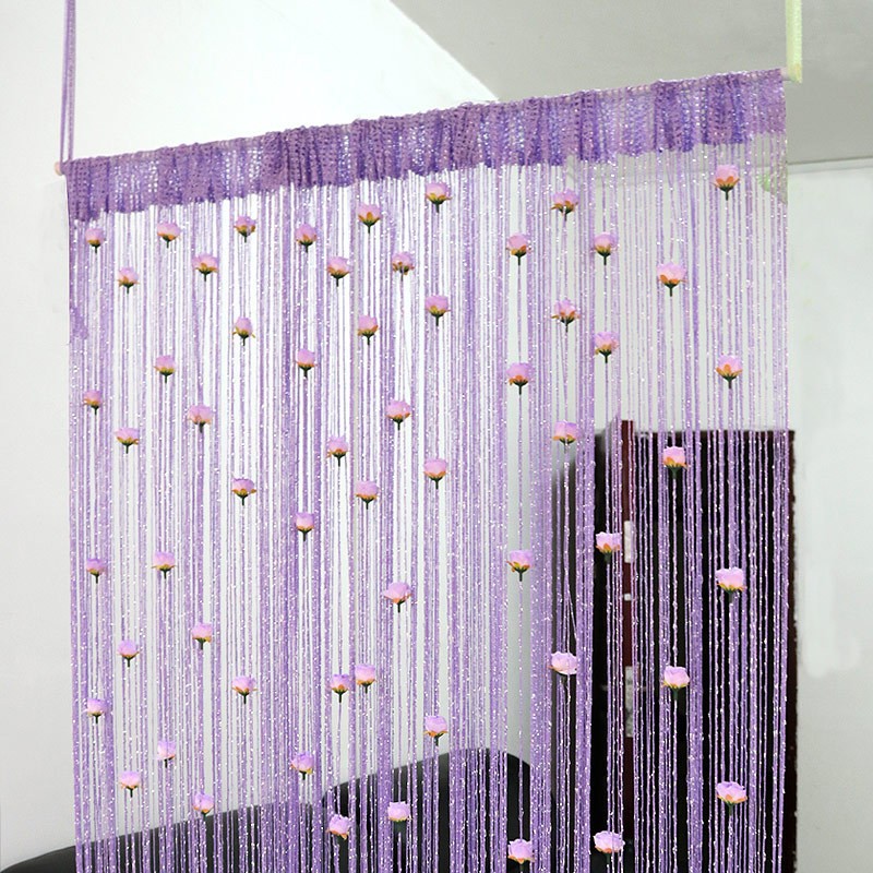 String curtain panels door fly screen room divider hanging