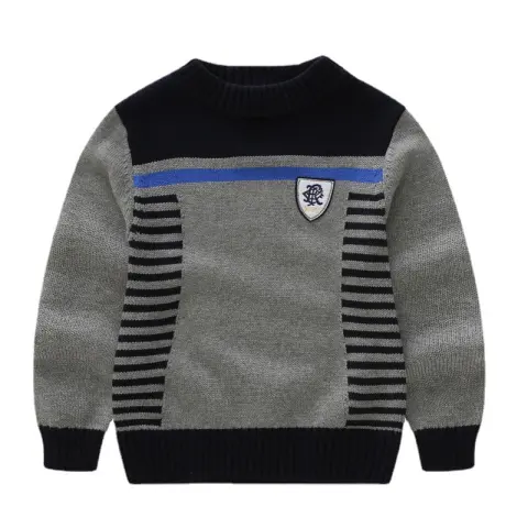 Children's Pullover Sweater Spring and Autumn Cotton Coat